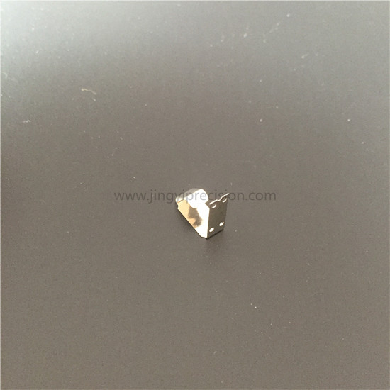 Spring steel battery leaf contact spring