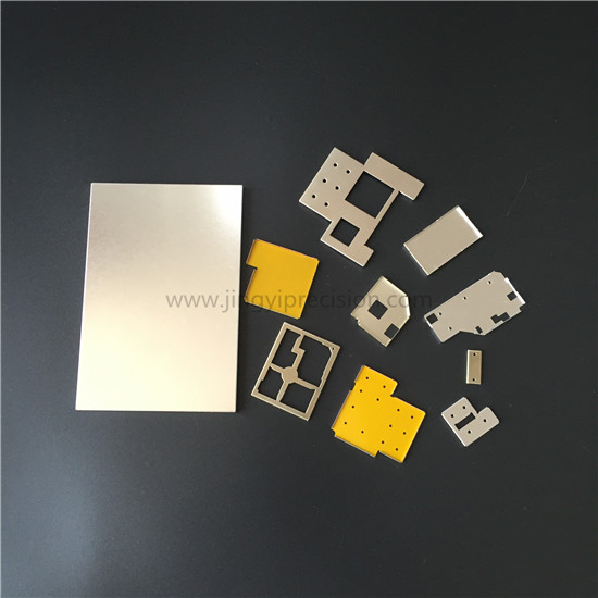 Nickel silver GPS antenna ground plate